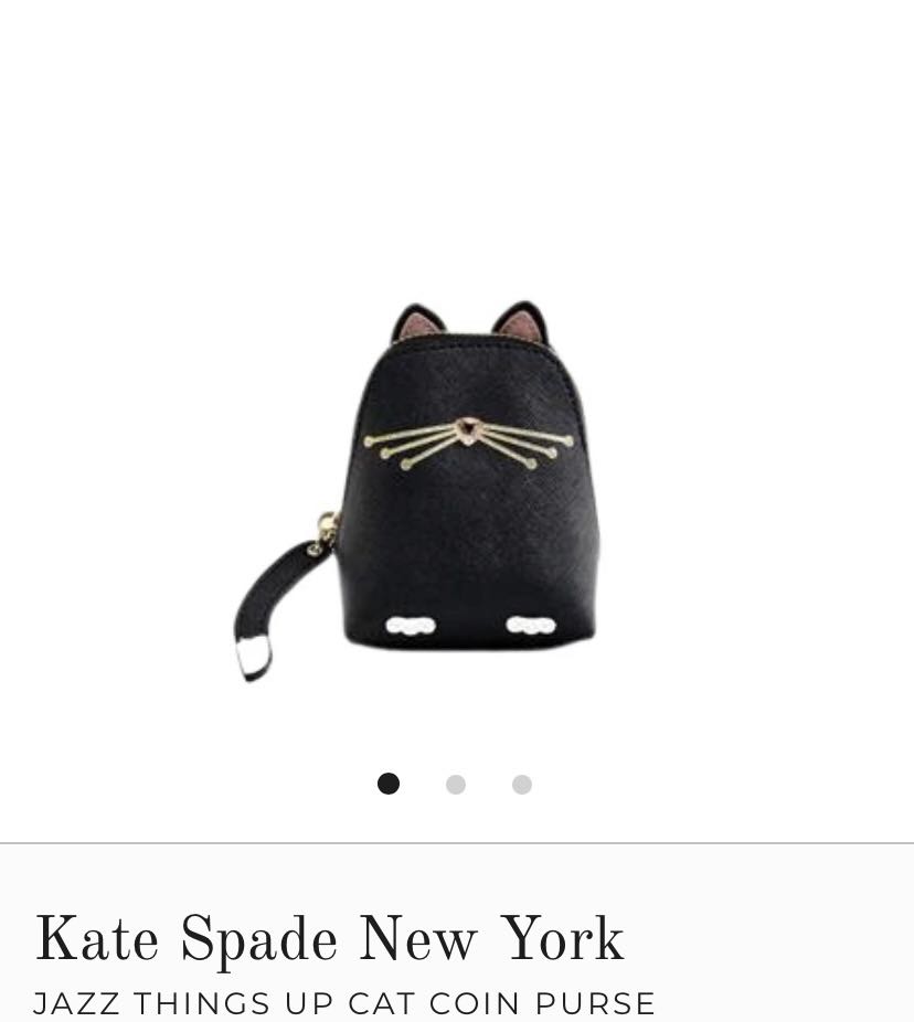 Kate spade cat coin purse online