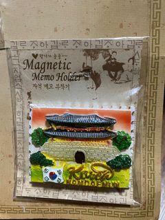 Korea souvenir ref magnet
