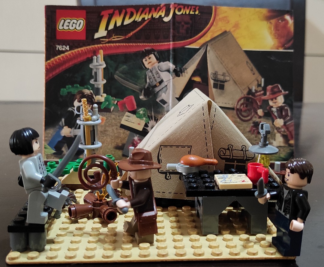 Lego Indiana Jones Jungle Duel Set 7624 Hobbies Toys Toys