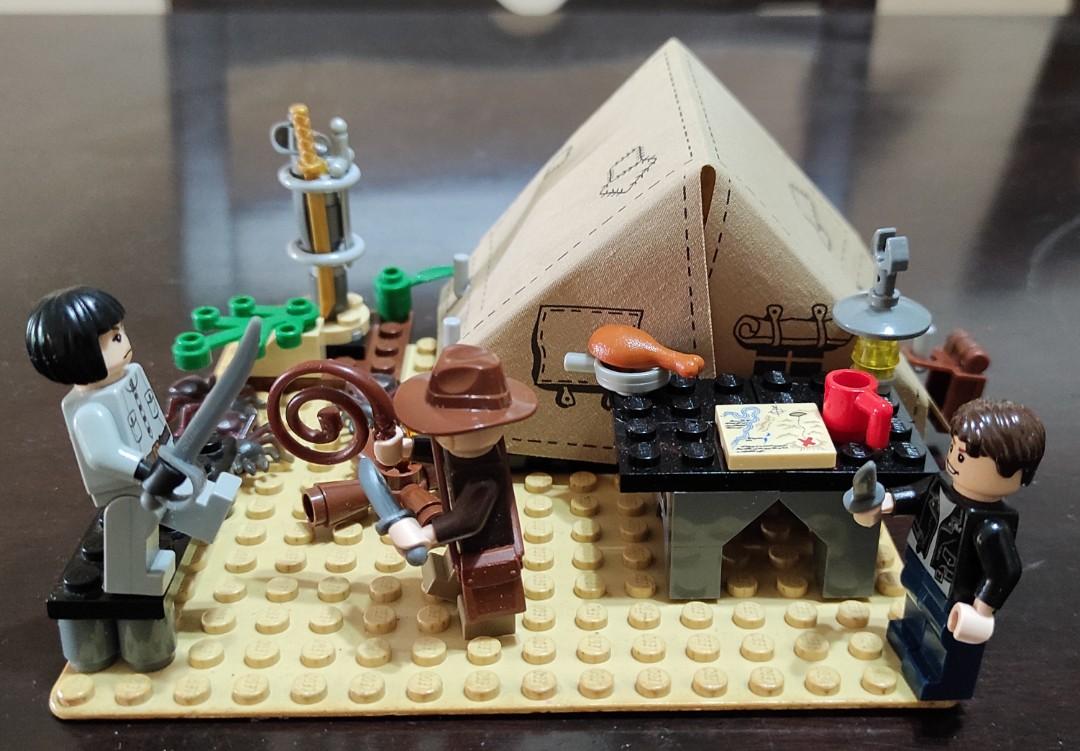 Lego 7624 indiana jones jungle hotsell duel