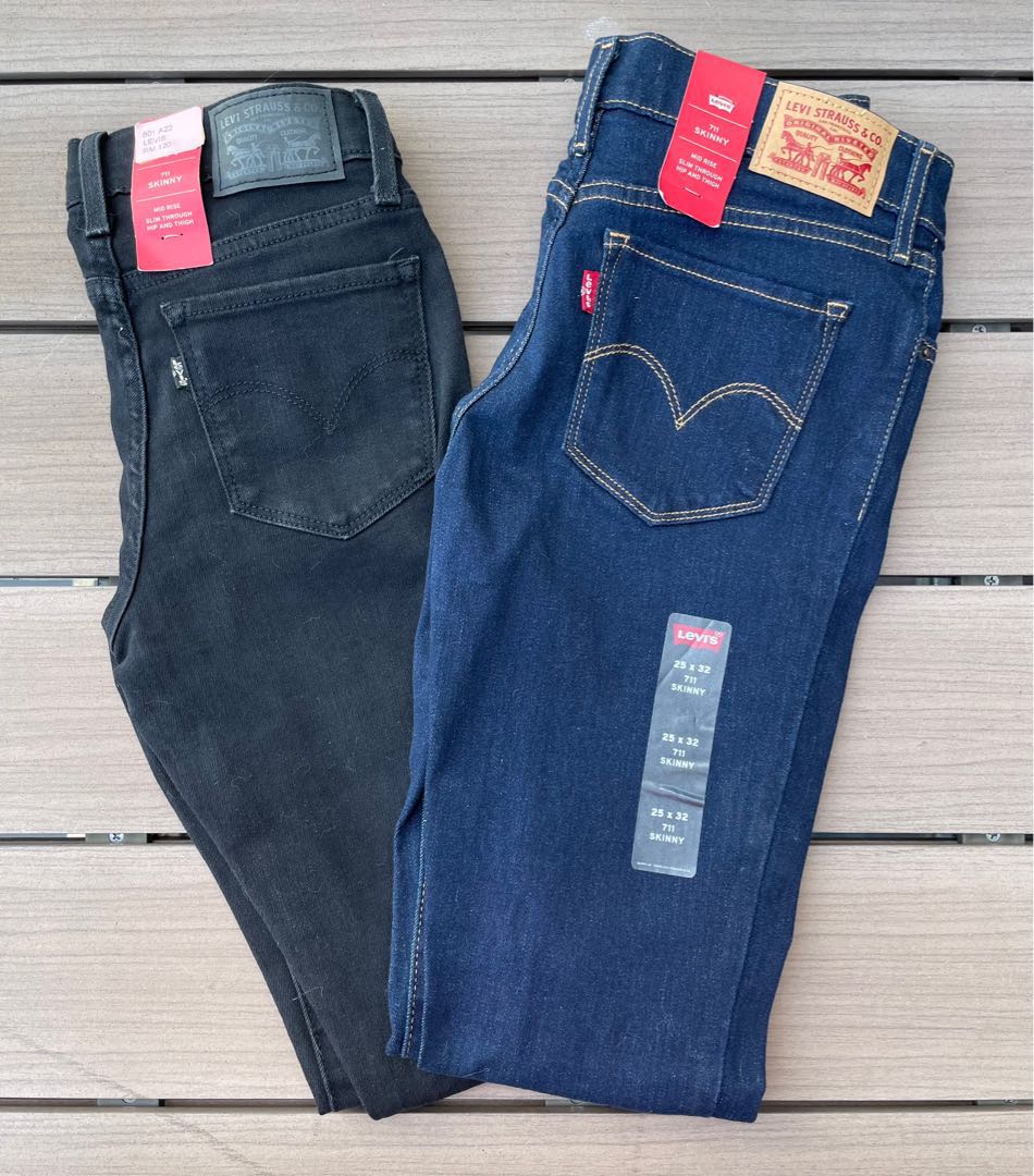 Levi's 711 Skinny Jeans (Authentic/Old 