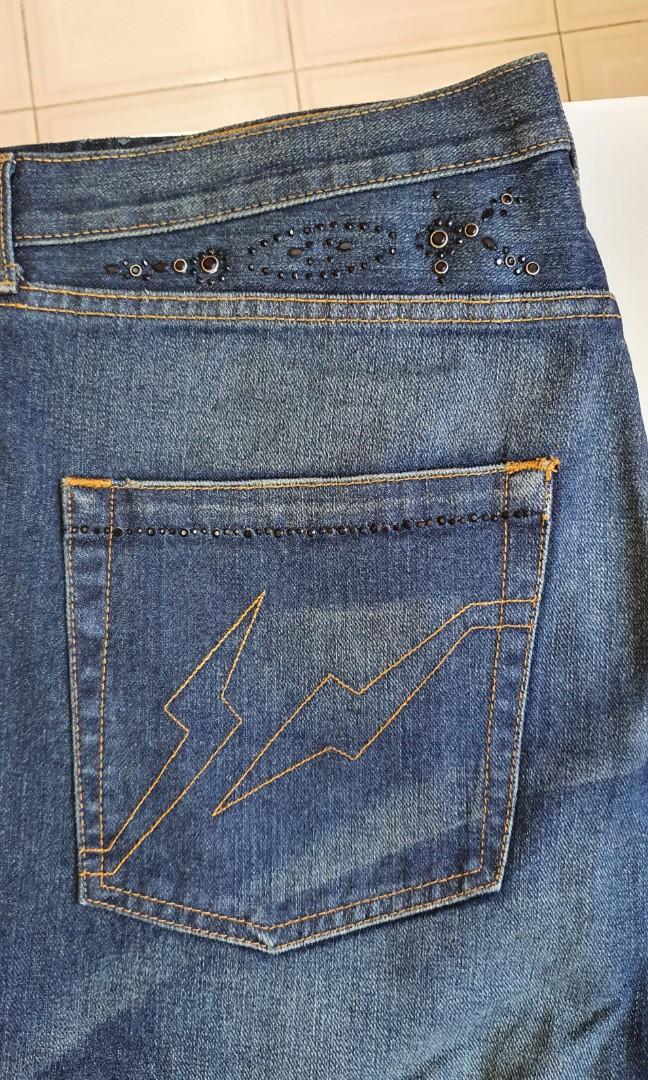 Levis Fenom 505 Disco Jeans Fragment Design, Men's Fashion, Bottoms, Jeans  on Carousell