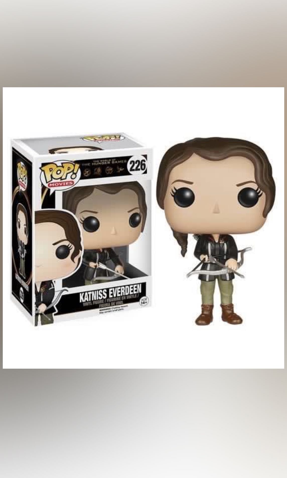 FUNKO POP ! Hunger Games - Ensemble vinyle Katniss Everdeen #226 #225 #230  #231 EUR 102,69 - PicClick FR