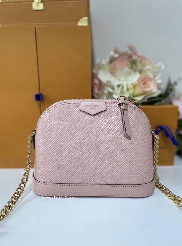 Louis Vuitton Mini Alma, Epi, Rose Ballerine - Laulay Luxury