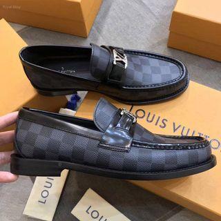 Louis Vuitton, Shoes, Louis Vuitton Lv Men Saint Germain Loafer Black  Supple Calf New Lv Buckle