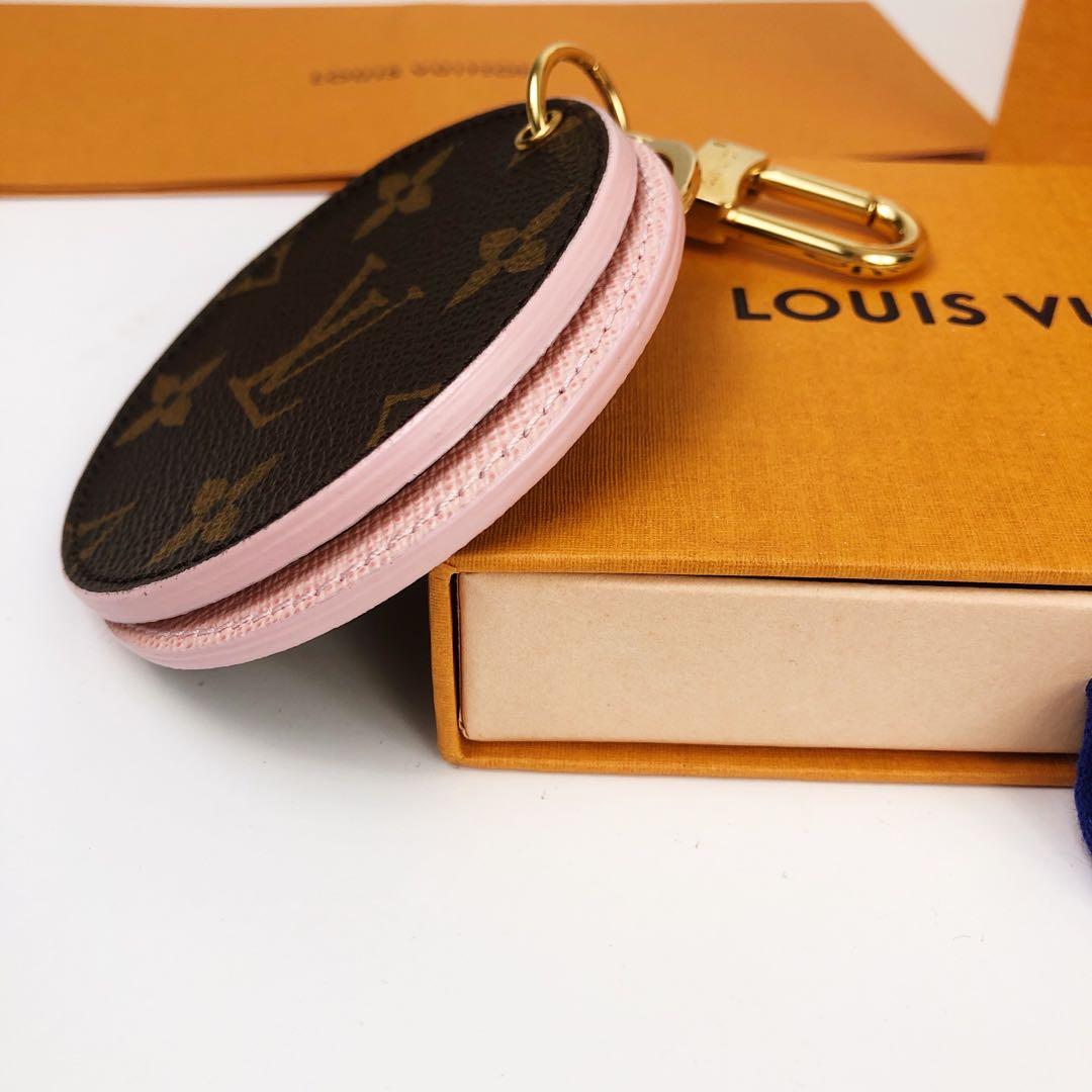 Louis Vuitton Mirror Keychain Monogram Bag Charm Lv Mirror Rose Valerie  M68003 Auction