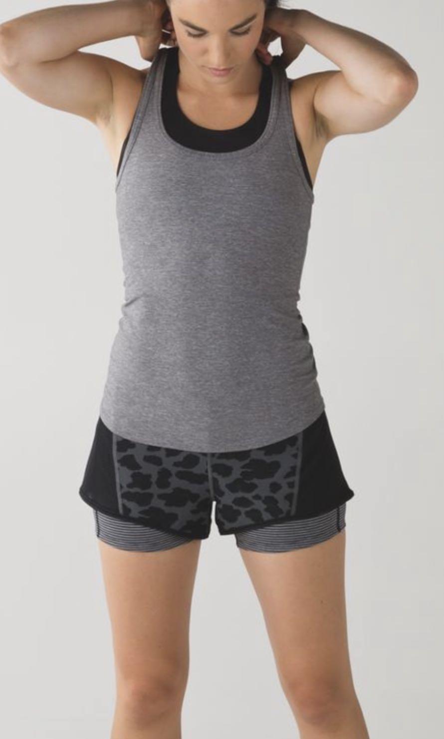 Short Cherry Cheetah Dark Slate Black 