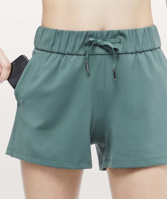 On the fly lululemon shorts top