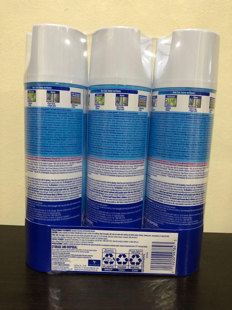Lysol Disinfectant Spray biggest size New Value Pack, Beauty & Personal