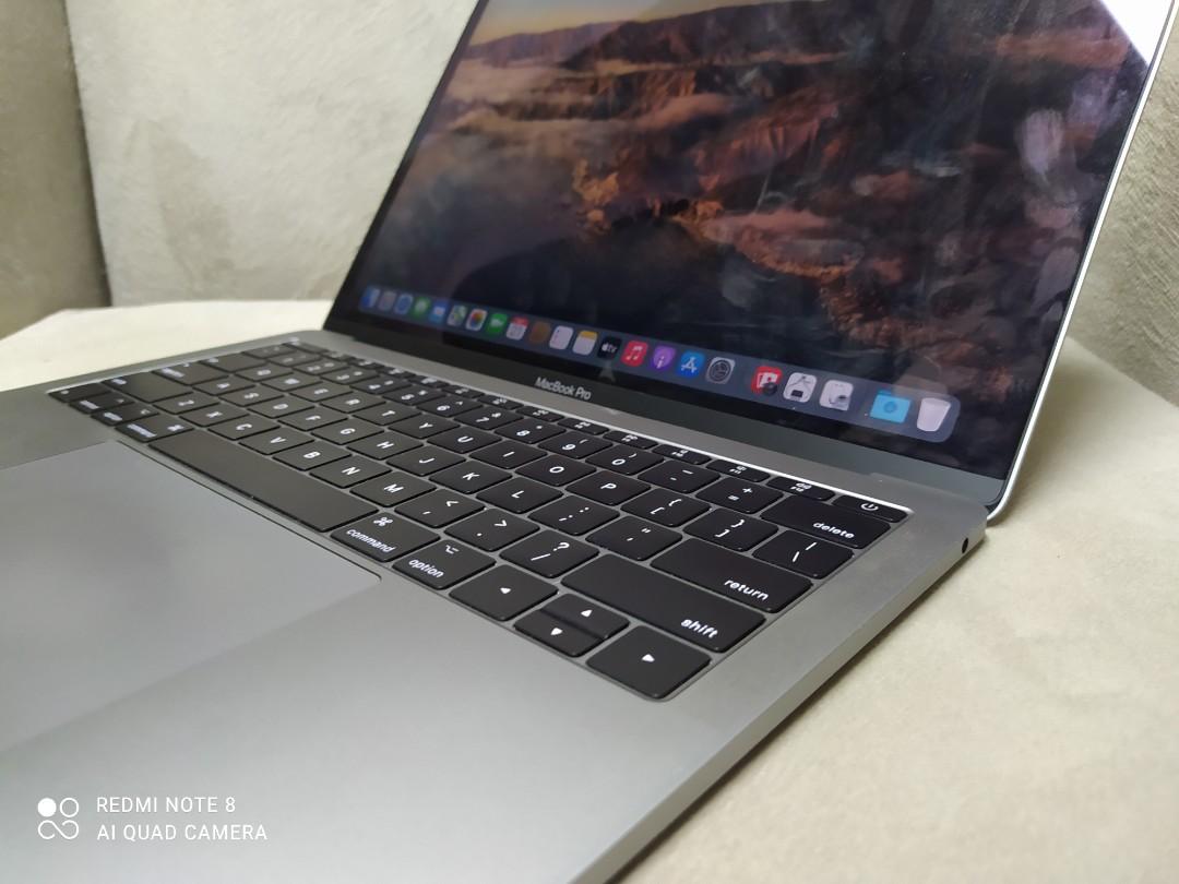 Macbook pro Non-Touchbar 2017 8Gb 128Gb (Category: Laptops & Notebooks) located in Quezon City. Submitted by jackabbad (Listing ID 1118261568, Image 3). Description: Macbook None -Touchbar 2017 Year/Model A1708 - Processor Intel Core i5 2.3 GHz Dual-Core - Memory 8Gb 2133 MHz LPPDr3 - SSD 128Gb Storage - Intel Iris plus Graphics 640 1536 Mb - Display size 2560x1600 - 13.3 Inch size - Cycle count 805 - MacOs Big Sur - Space Gray 📌 Condition: 👍Go