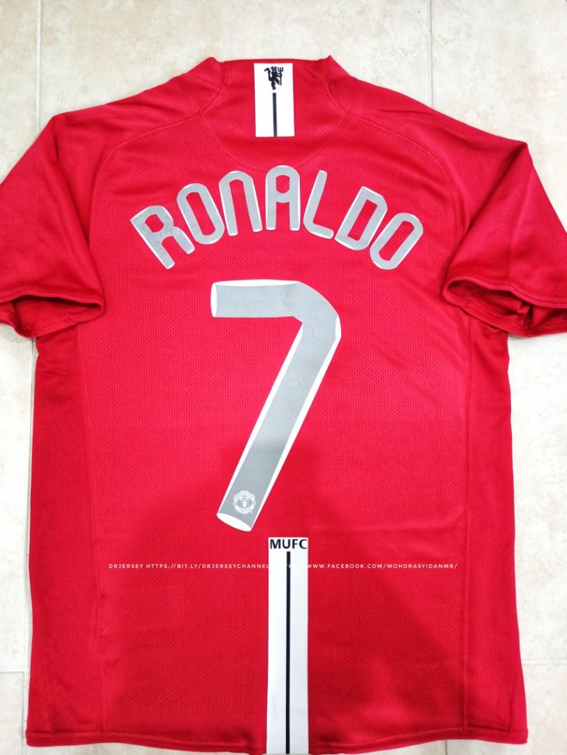 Manchester United Retro UCL 2008 Ronaldo Home Jersey Unboxing