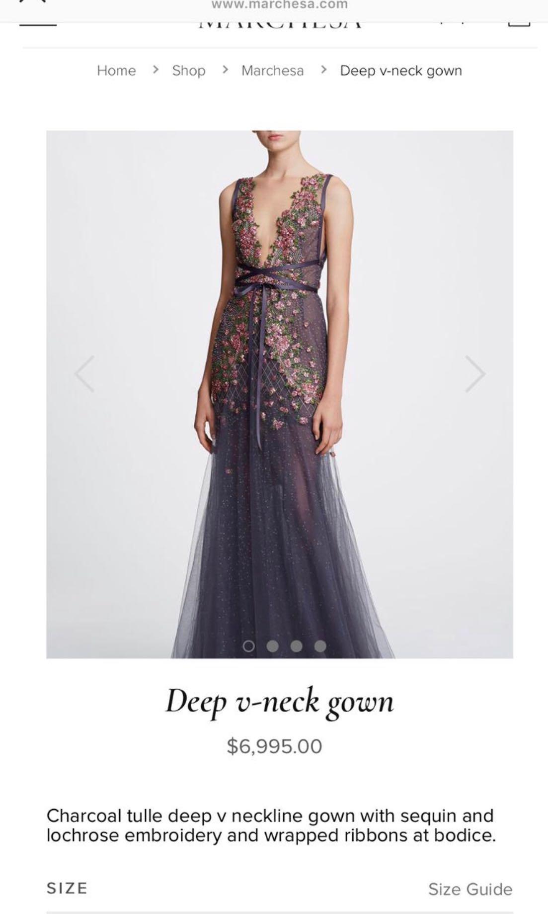 Marchesa evening gowns 2019 clearance