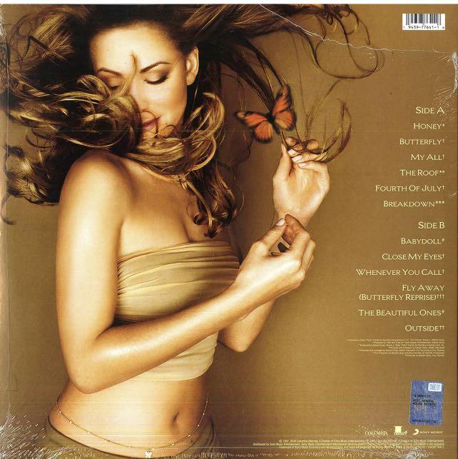 Mariah Carey Butterfly [12 inch Analog] 180 grams, Hobbies & Toys