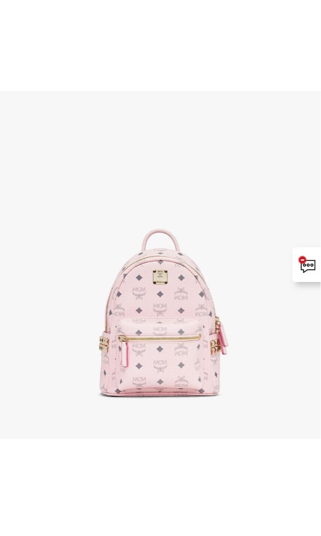 Mcm backpack pink mini deals