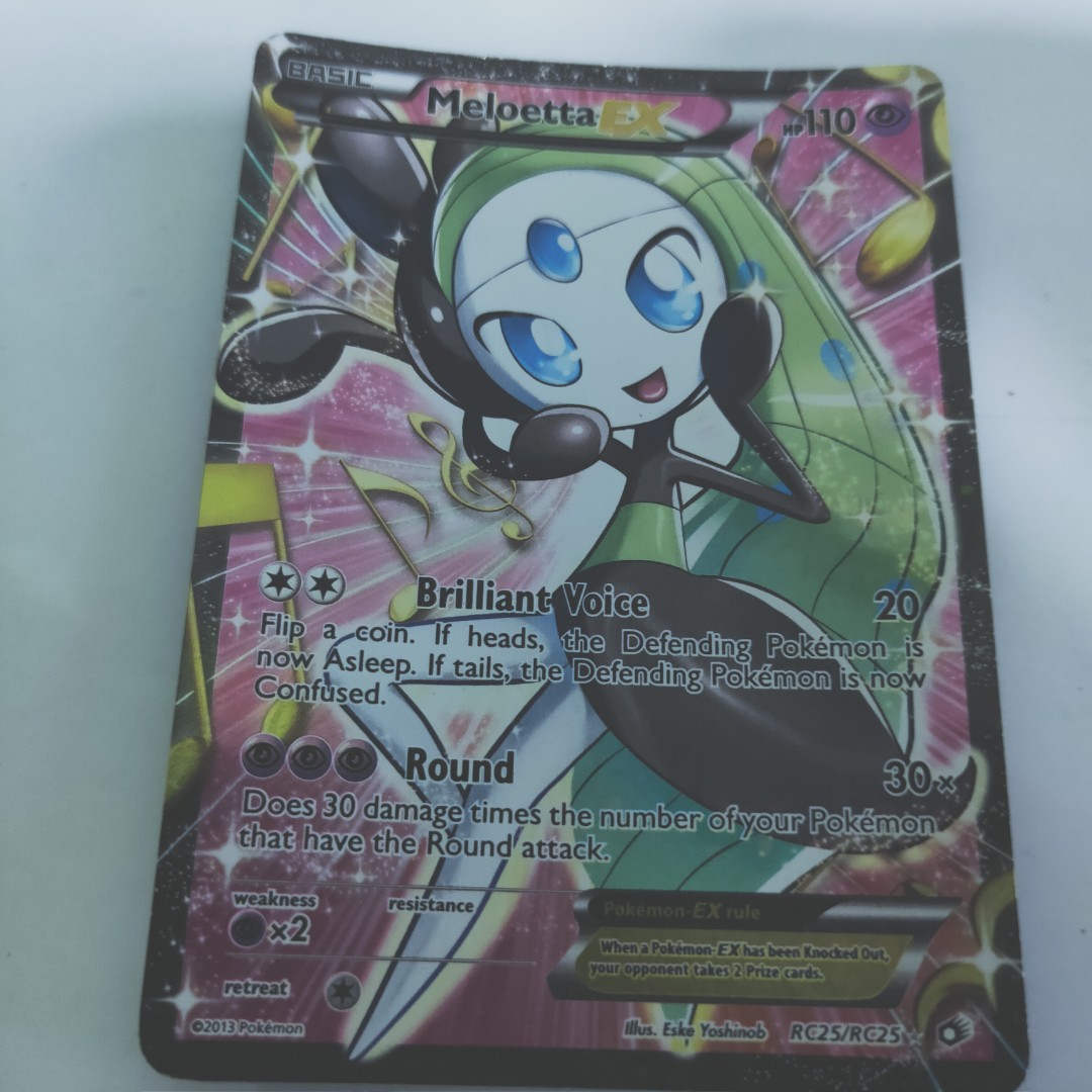 Cartas Pokemon Meloetta Ex Full Art