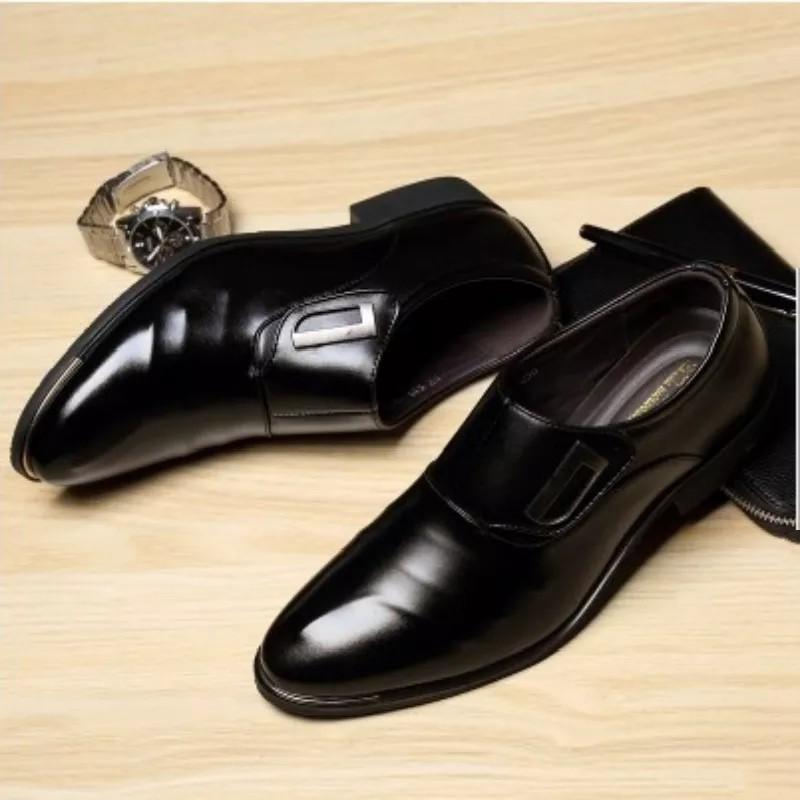 Men's fashion pu loafers shoes outlet