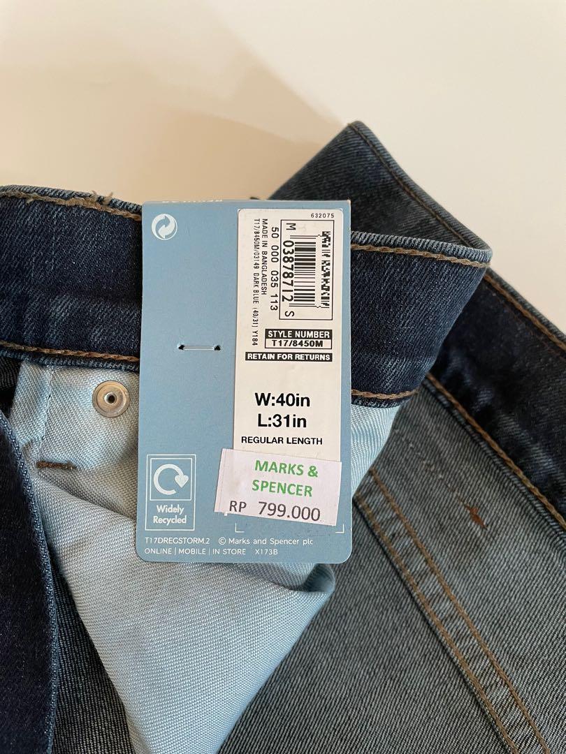 M\u0026S Regular Fit Stretch Jeans With 