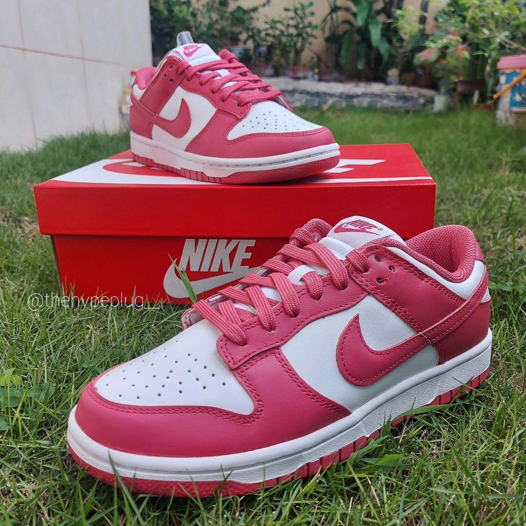 NIKE WMNS DUNK LOW ARCHEO PINK 23.5cm - 靴