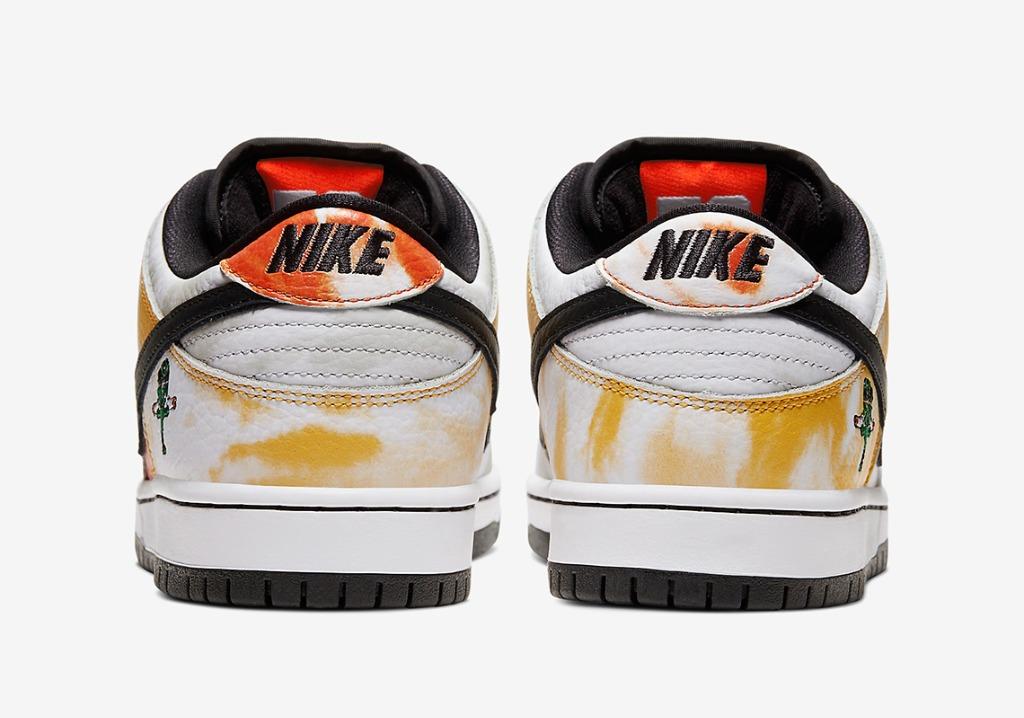 tie dye nike dunks size 10