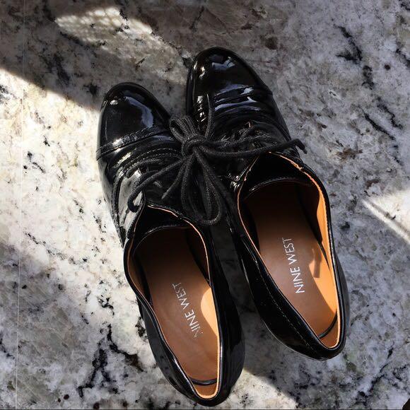 Nine west women's on sale oxfords