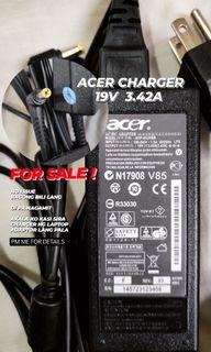 ORIGINAL ACER CHARGER 65watts
