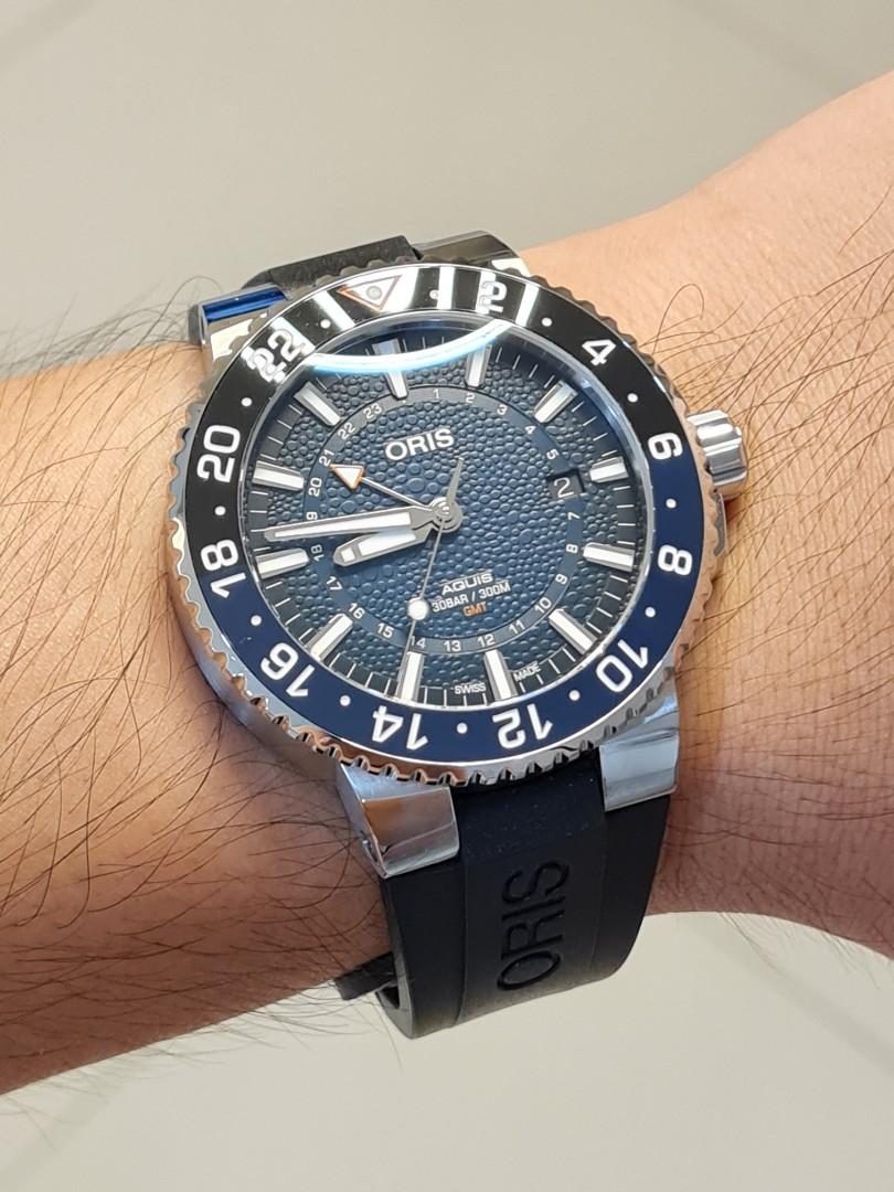 ORIS AQUIS GMT WHALE SHARK LIMITED E DITION Men s Fashion