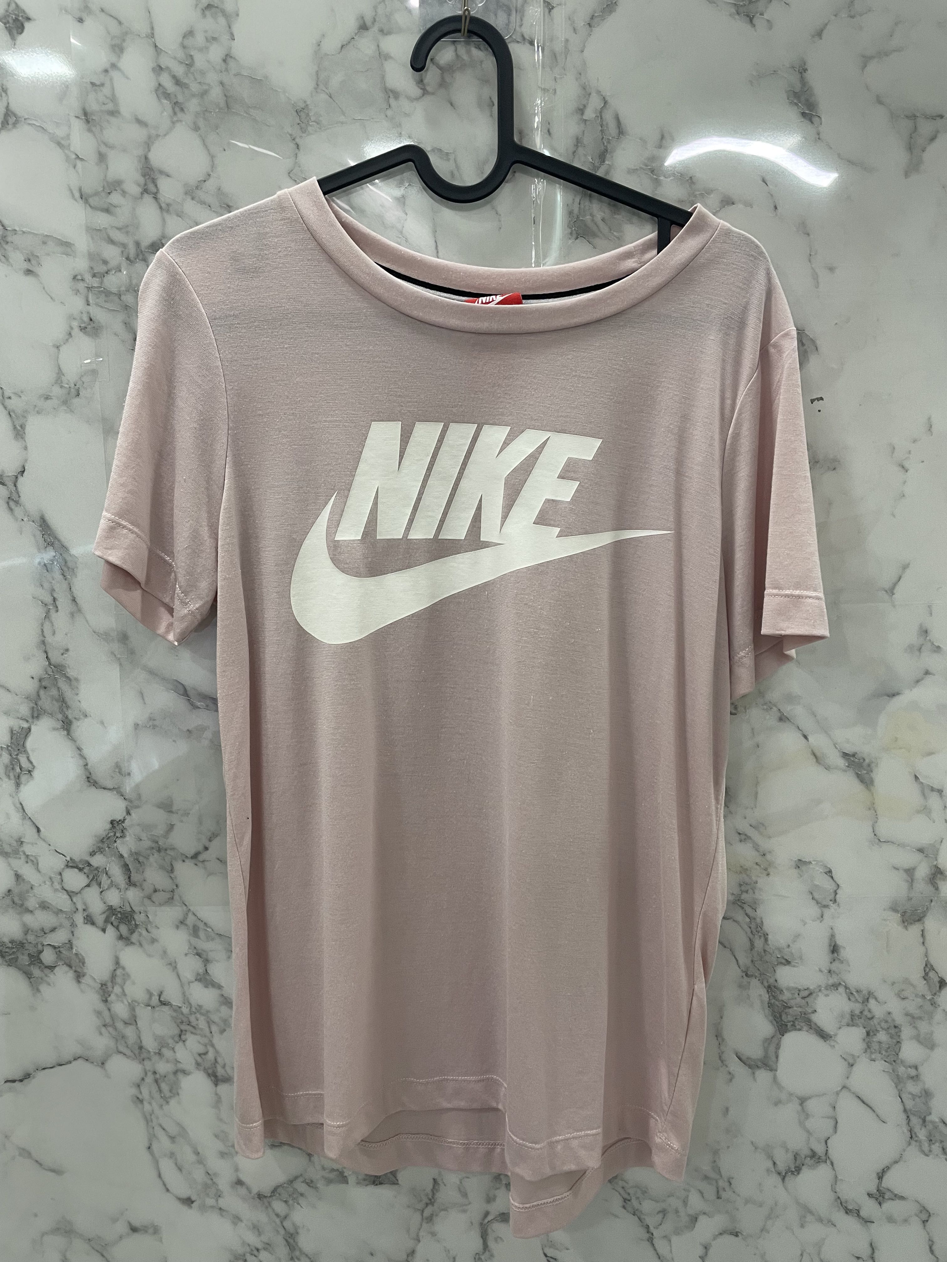 vivid pink nike shirt