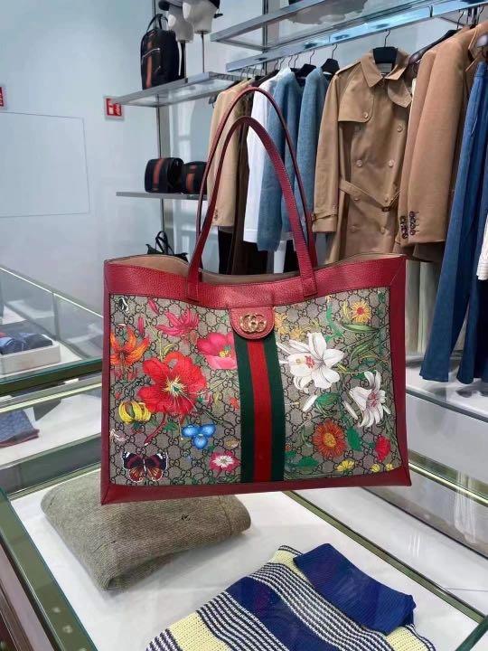 Gucci ophidia cheap floral tote