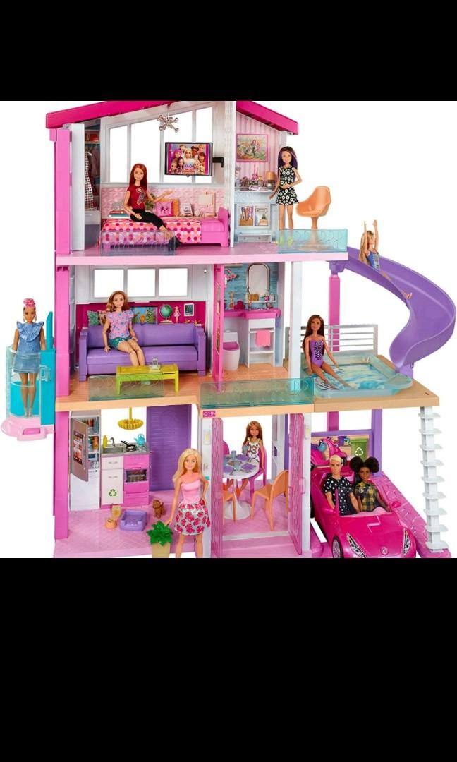 Barbie big house store set