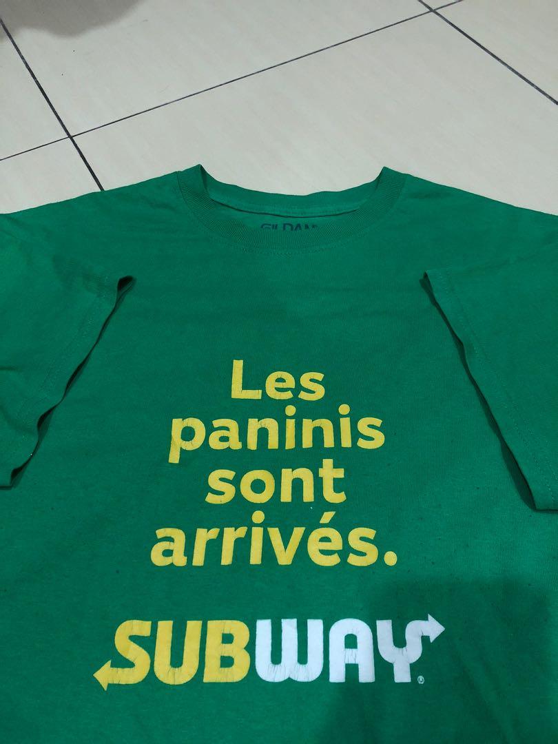 Promo Tee Subway Men S Fashion Tops Sets Tshirts Polo Shirts On Carousell