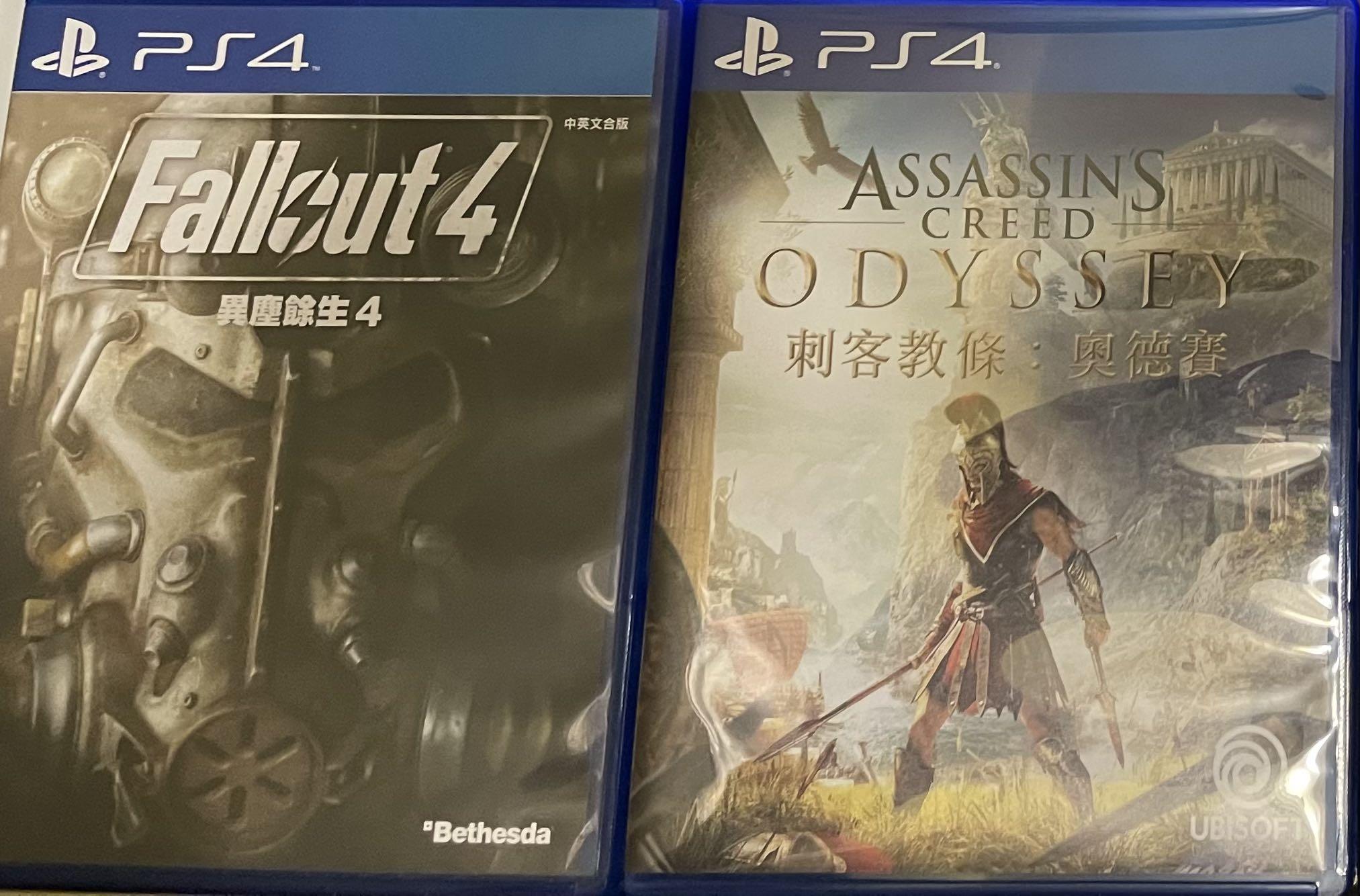 Ps4遊戲刺客奧德賽bloodborn Fallout4 500三隻 遊戲機 遊戲機遊戲 Playstation Carousell