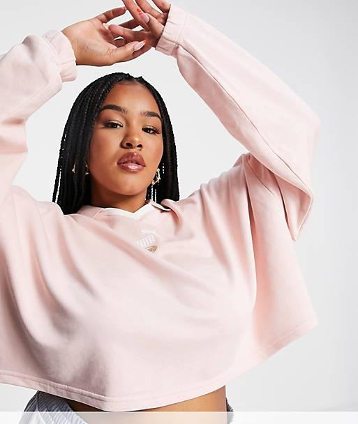 Puma pink sweatshirt discount