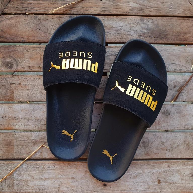 Puma suede slippers sale