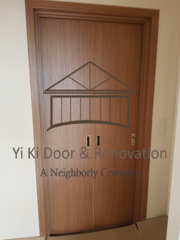 PVC Laminated Bathroom Door, Furniture & Home Living, Bathroom