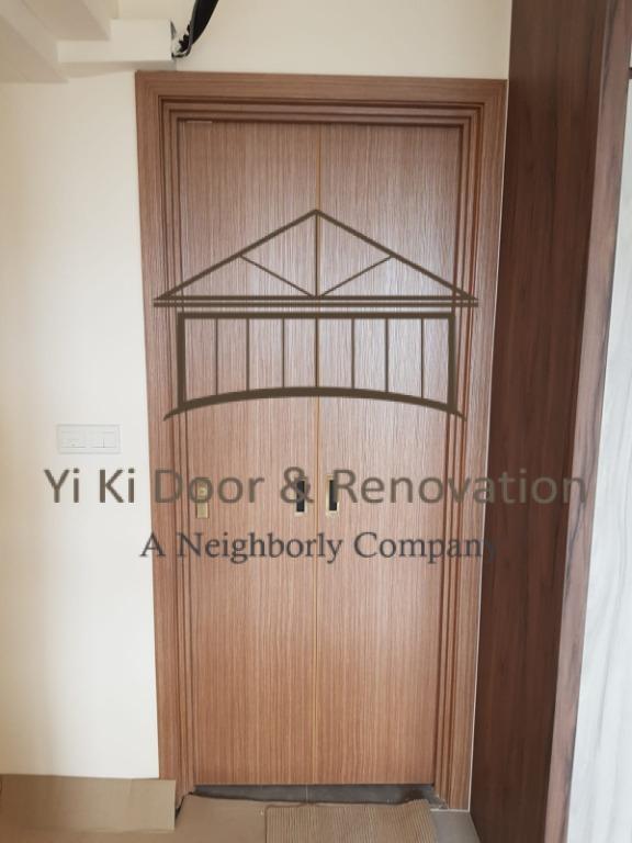 PVC Laminated Bathroom Door, Furniture & Home Living, Bathroom