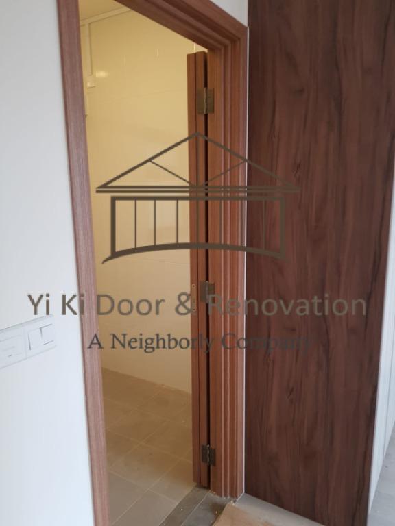 PVC Laminated Bathroom Door, Furniture & Home Living, Bathroom