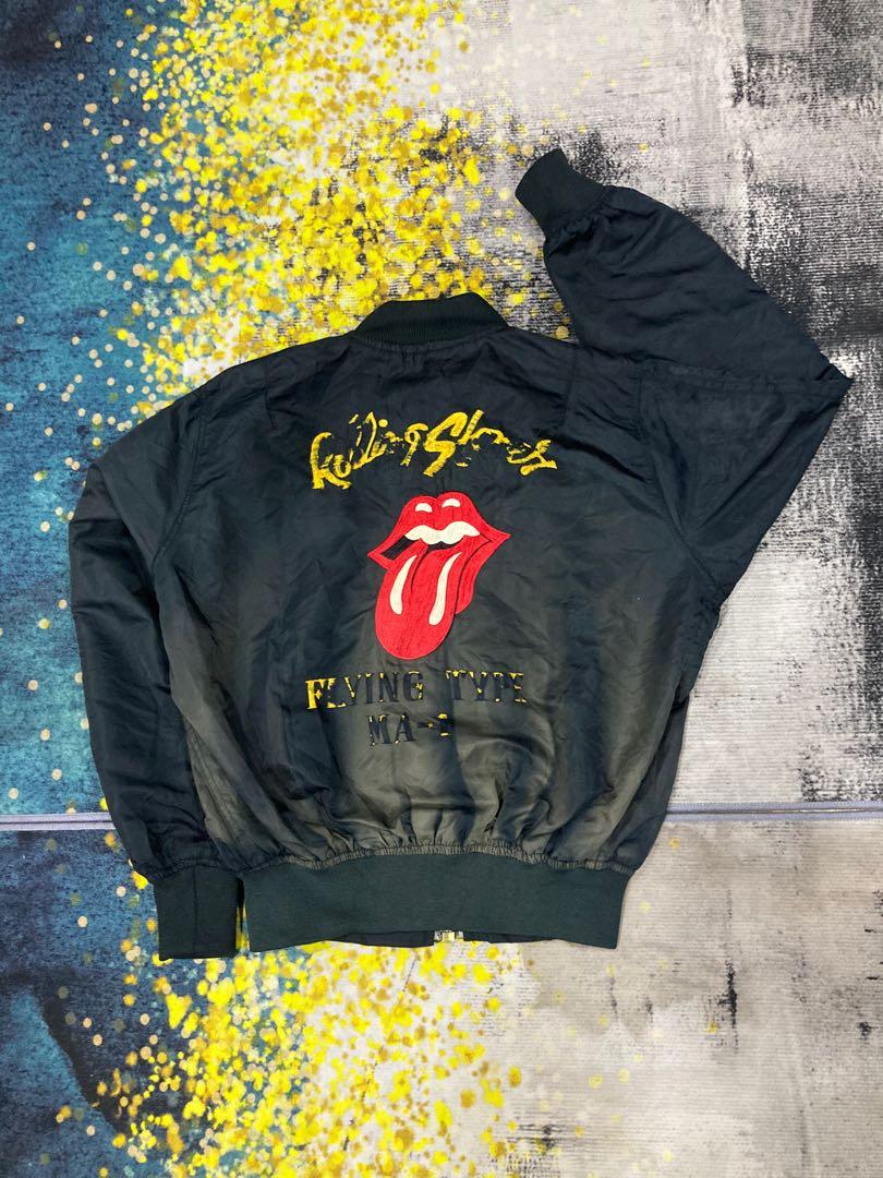 Rolling stones bomber jacket hotsell