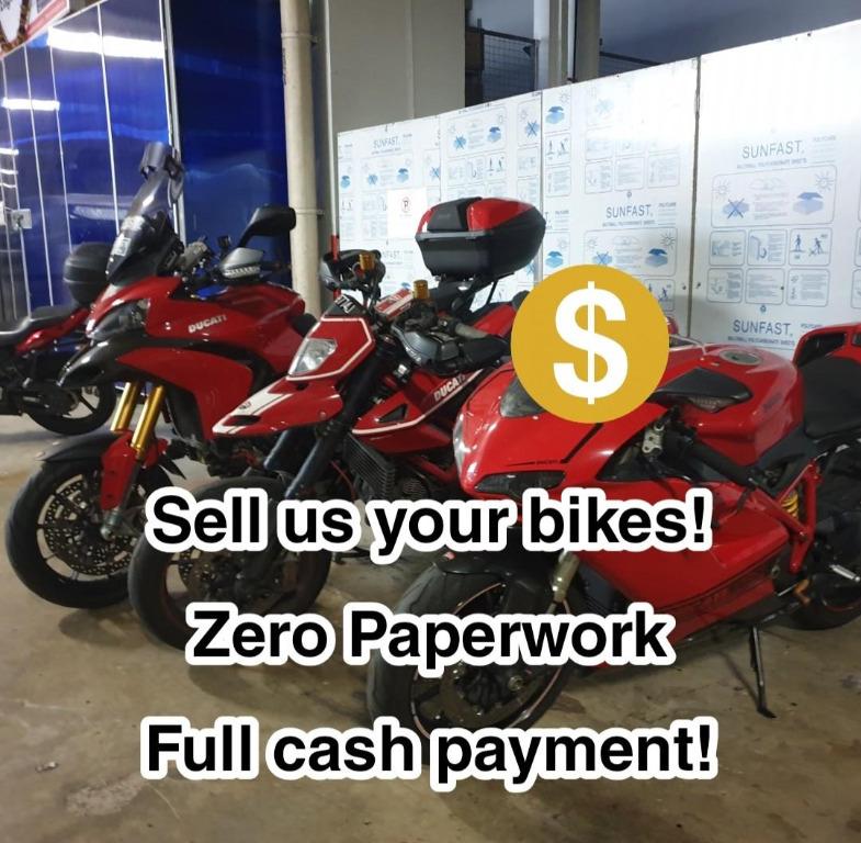 Sell us your bike 2025