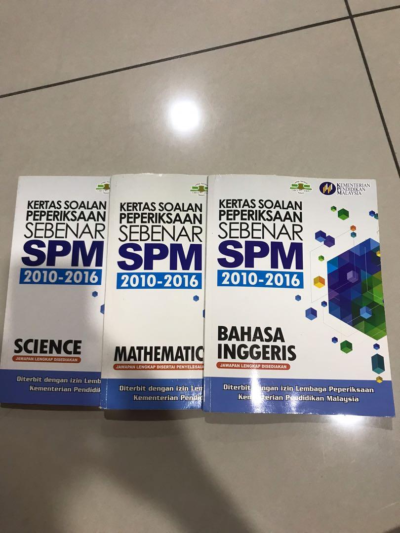 Spm Kertas Soalan Peperiksaan Textbooks On Carousell