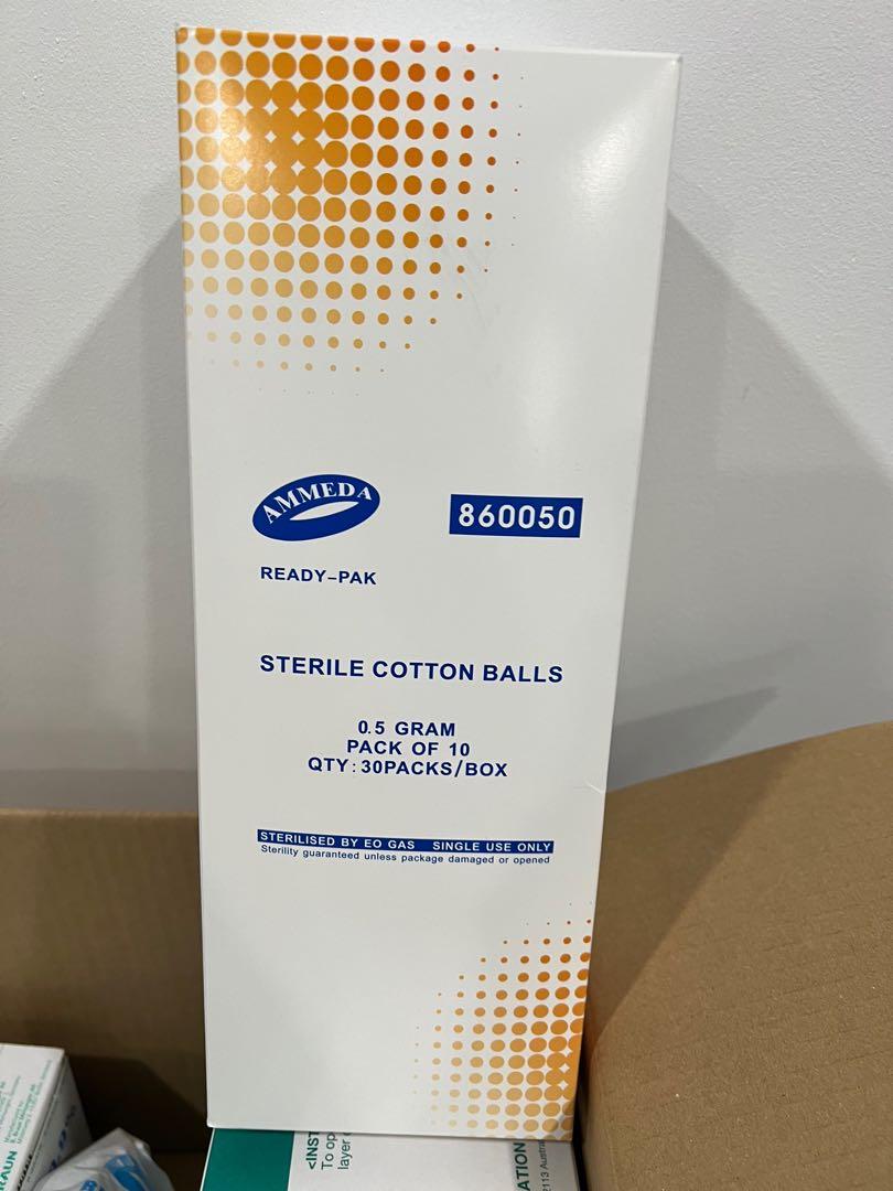 Sterile cotton balls, Health & Nutrition, Medical Supplies & Tools on