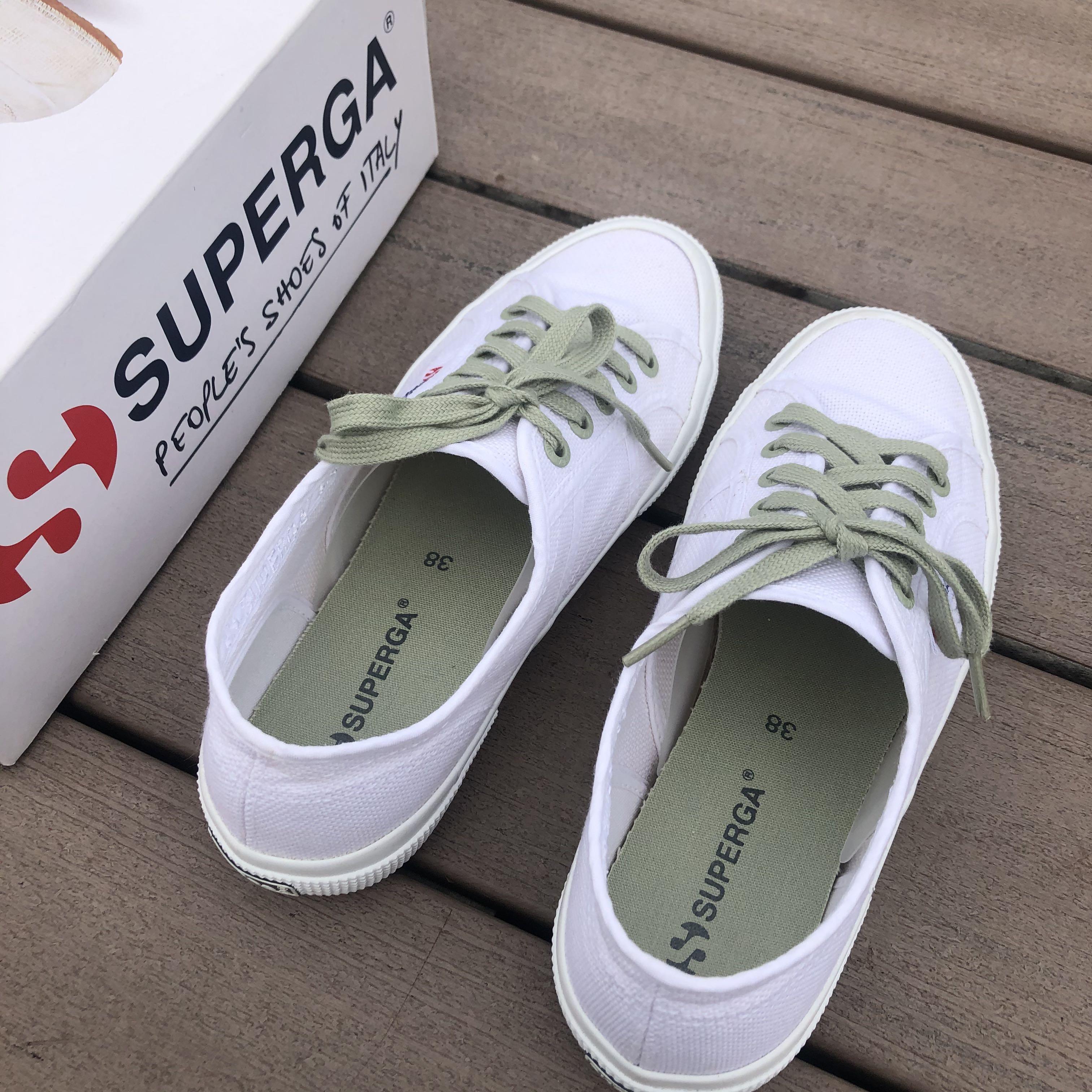 superga 2750 green