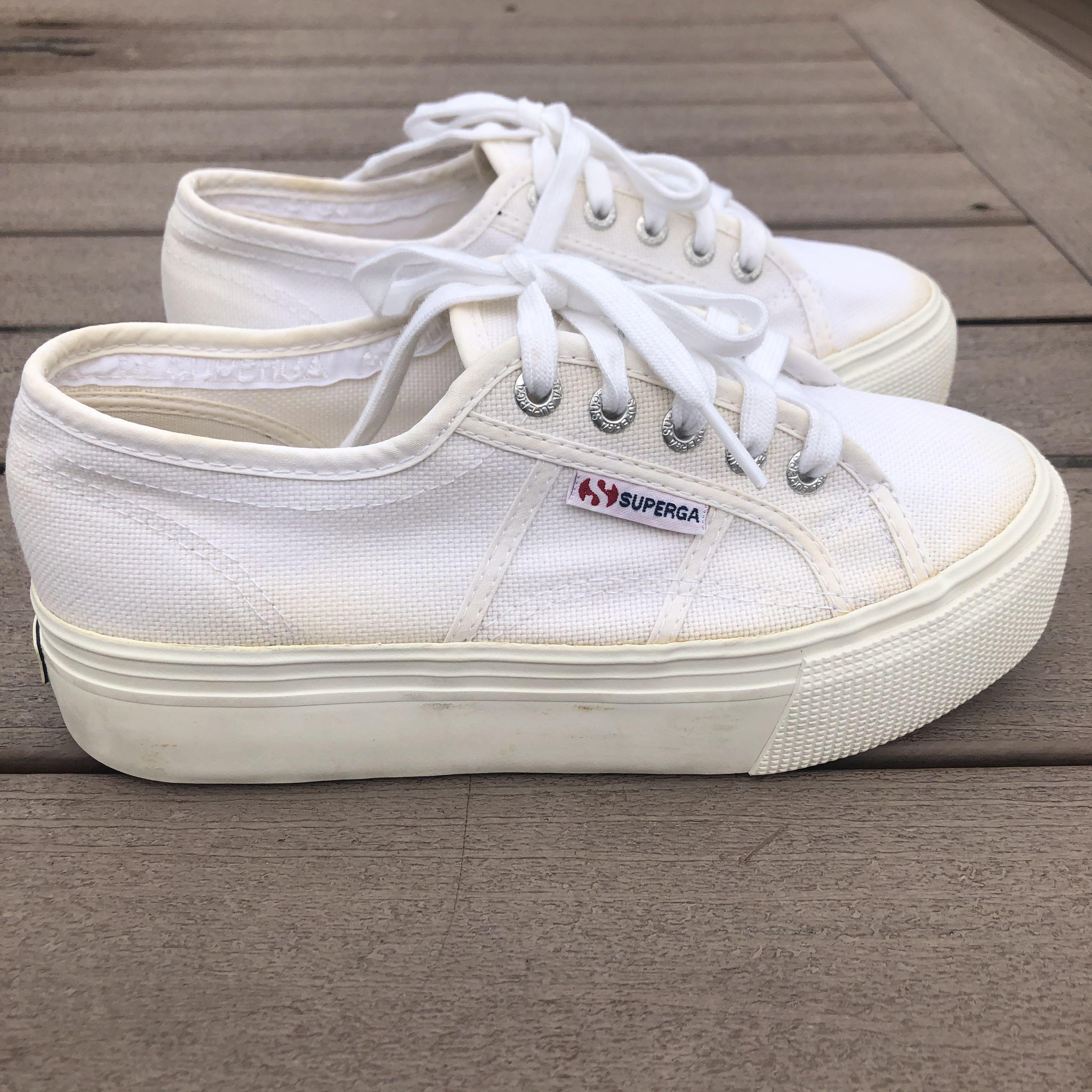 Superga acotw white clearance
