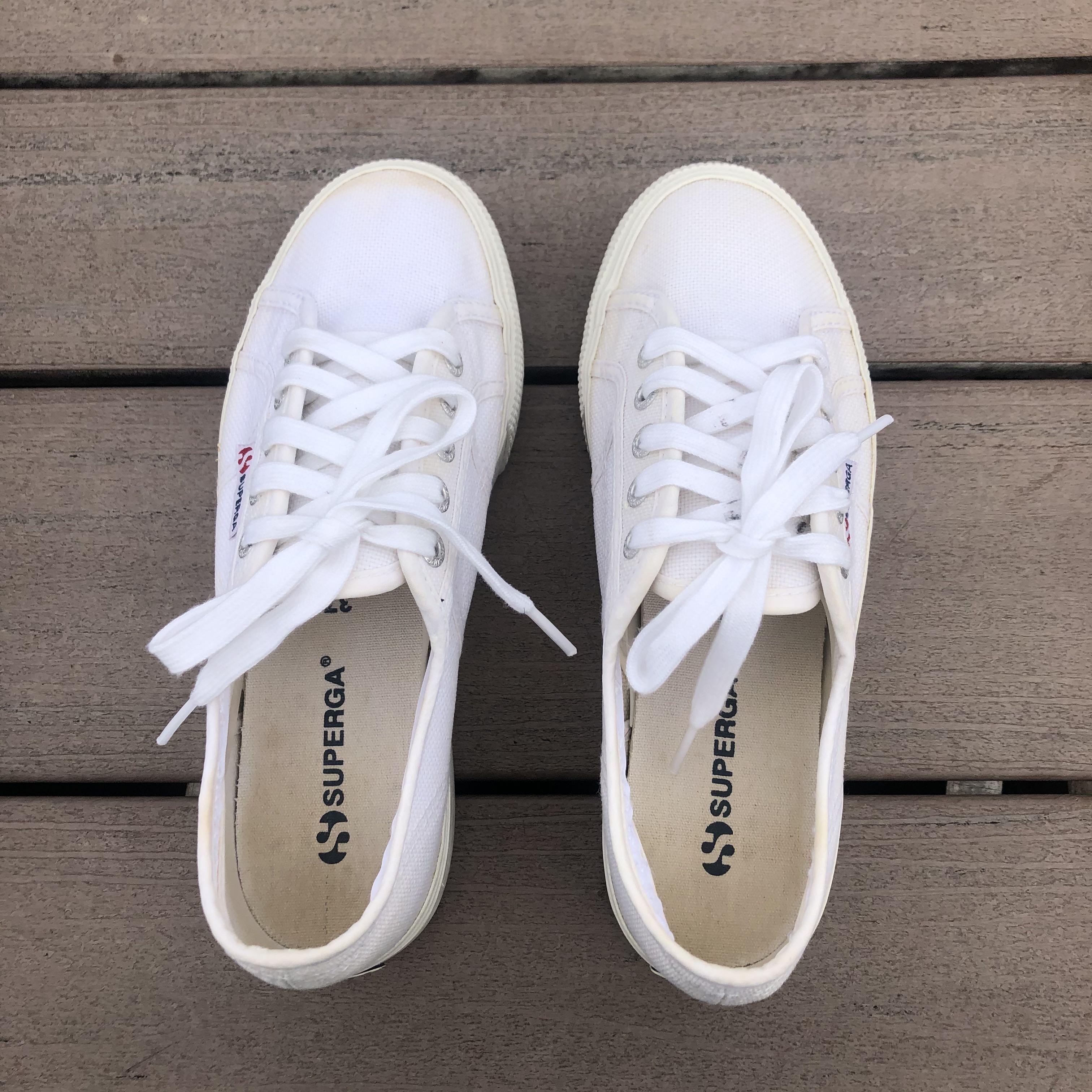 Superga 2790 ACOTW White EU 37 Women s Fashion Footwear Sneakers on Carousell
