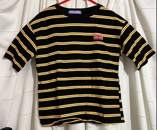 韓系間條黃黑色tee64234667357313110