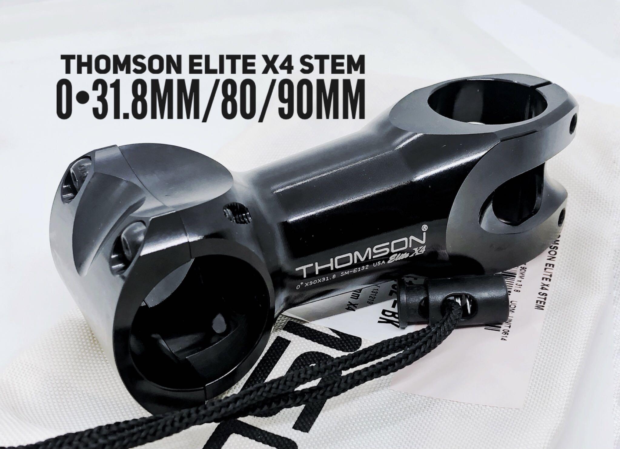 Thomson Elite X4 stem 90mm 0° - パーツ