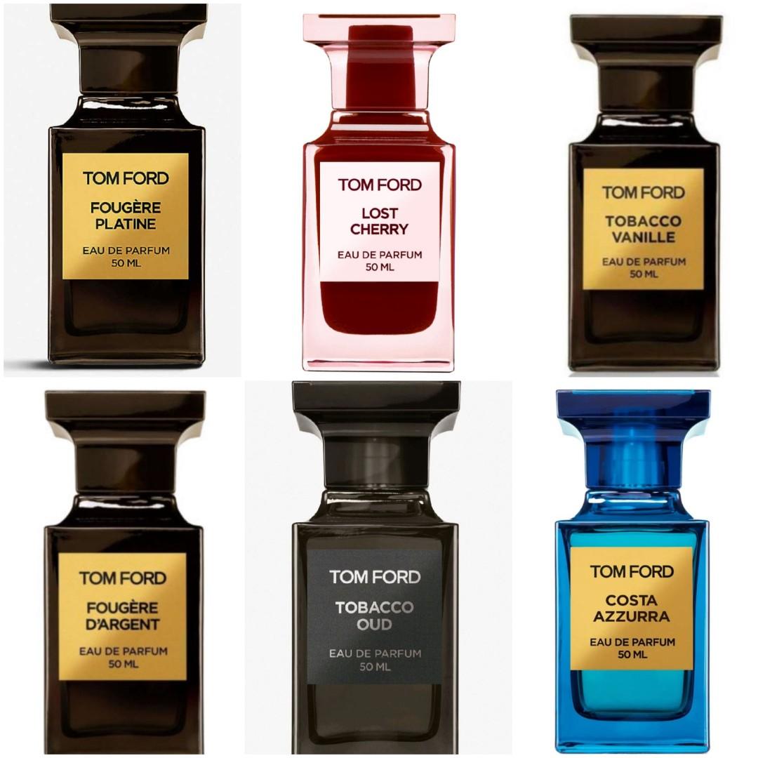 TOM FORD signature & private blend collection ~ decants (Free shipping*),  Beauty & Personal Care, Fragrance & Deodorants on Carousell