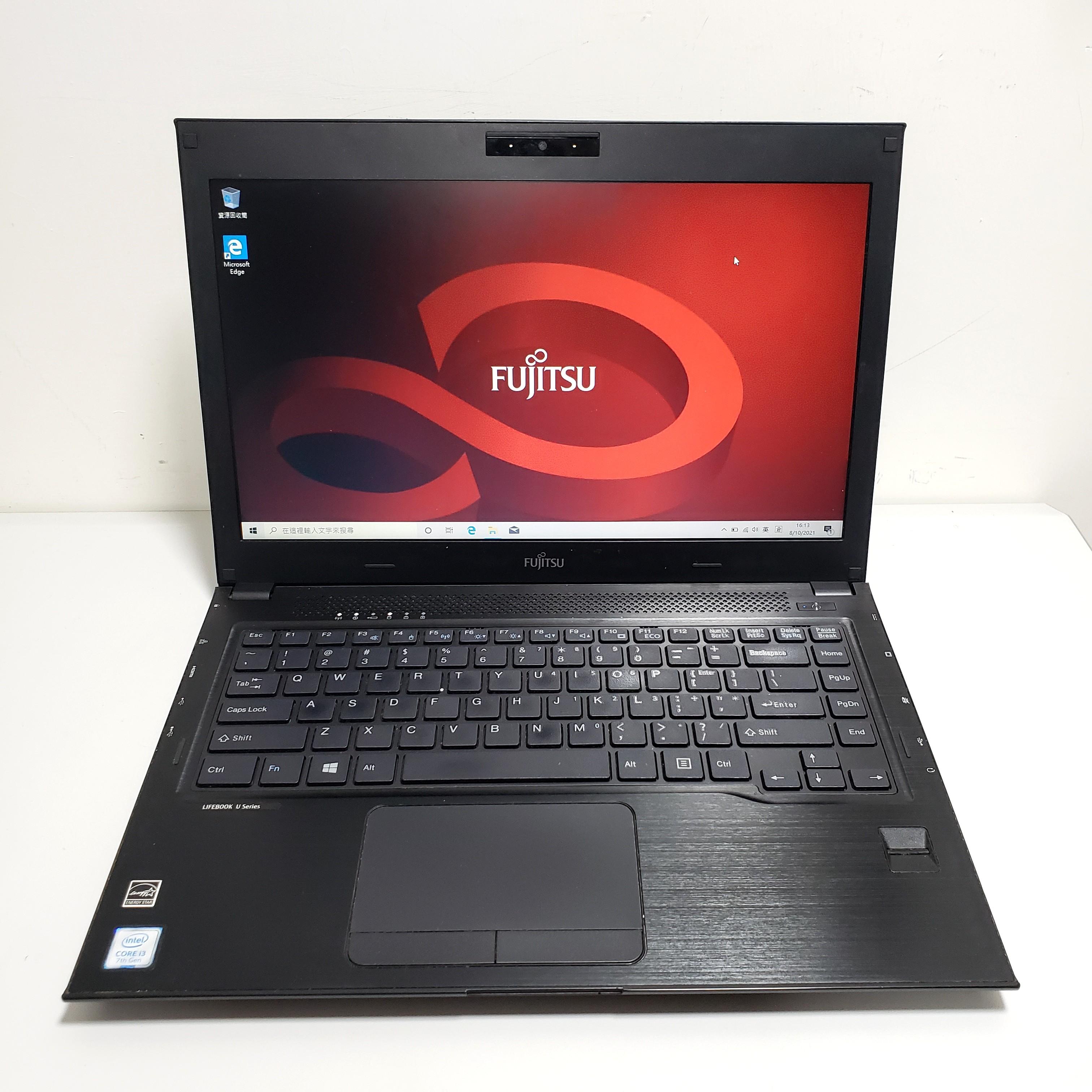 Fujitsu 富士通Lifebook U537 13吋文書手提電腦i3-7100 4G/8G 500GHDD