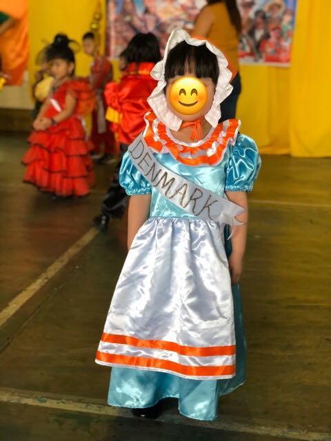 United nation costume top for female