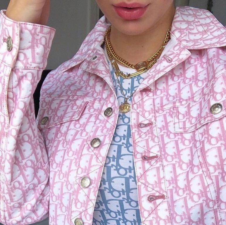 Vintage Dior Pink Jacket Rare