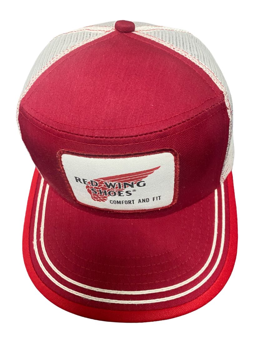 Vintage red sale wings hat